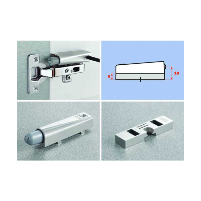 Demper voor Salice scharnier type DOS8SNG