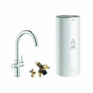 GROHE Red new Duo 3 in 1 Keukenmengkraan en combi boiler 30031 chroom