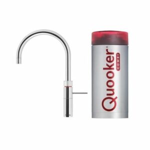 Quooker Fusion COMBI+ Round rvs 3 in 1