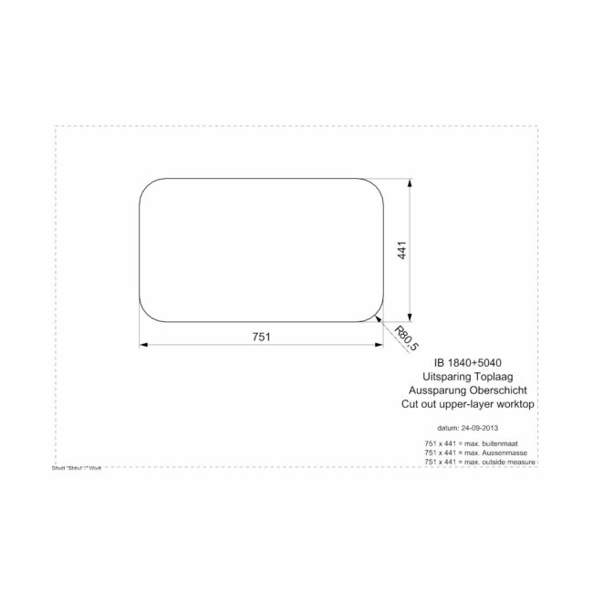 Reginox IB 1840+5040 Spoelbak