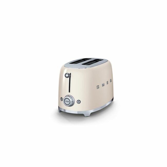 Smeg Broodrooster Creme 2X2