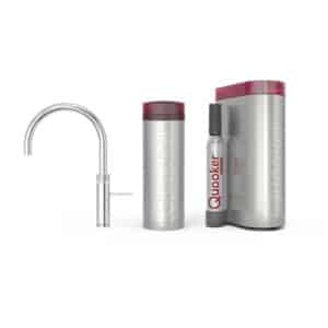 Quooker PRO3-CUBE Fusion-Round Chroom