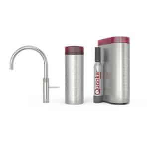 Quooker PRO3-CUBE Fusion-Round RVS