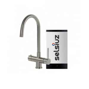 Selsiuz Round RVS met Single boiler