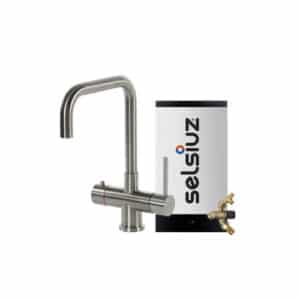 Selsiuz Haaks RVS met Combi Extra boiler