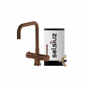 Selsiuz Copper Haaks met Combi Extra boiler