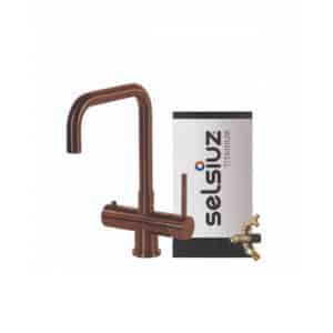 Selsiuz Copper Haaks met Titanium Combi Extra boiler