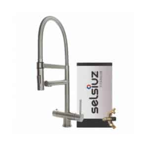 Selsiuz XL RVS met Titanium Combi Extra boiler