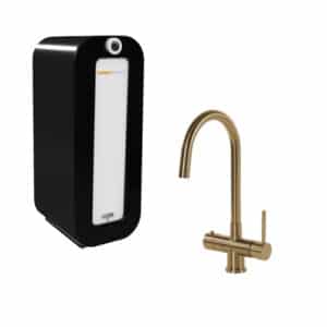 Hotspot Titanium Calisto Gold met Combi boiler