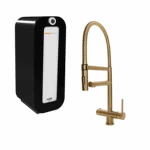 Hotspot Titanium Flex XL Gold met Combi boiler