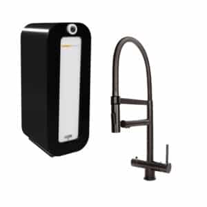 Hotspot Titanium Flex XL Gun Metal met Combi boiler